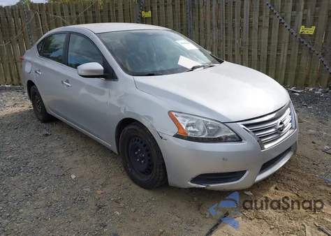 2014 Nissan Sentra S from USA, damaged, VIN 3N1AB7APXEY217431